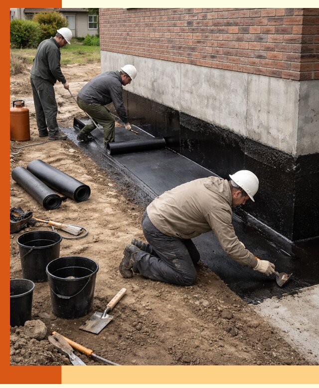 Гидроизоляция фундамента в Пугачеве: надежная защита строений